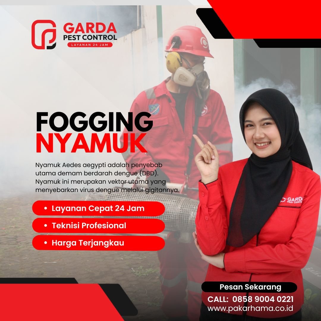 Jasa Fogging Nyamuk Terbaik di Cirebon Pengalaman 14 Tahun