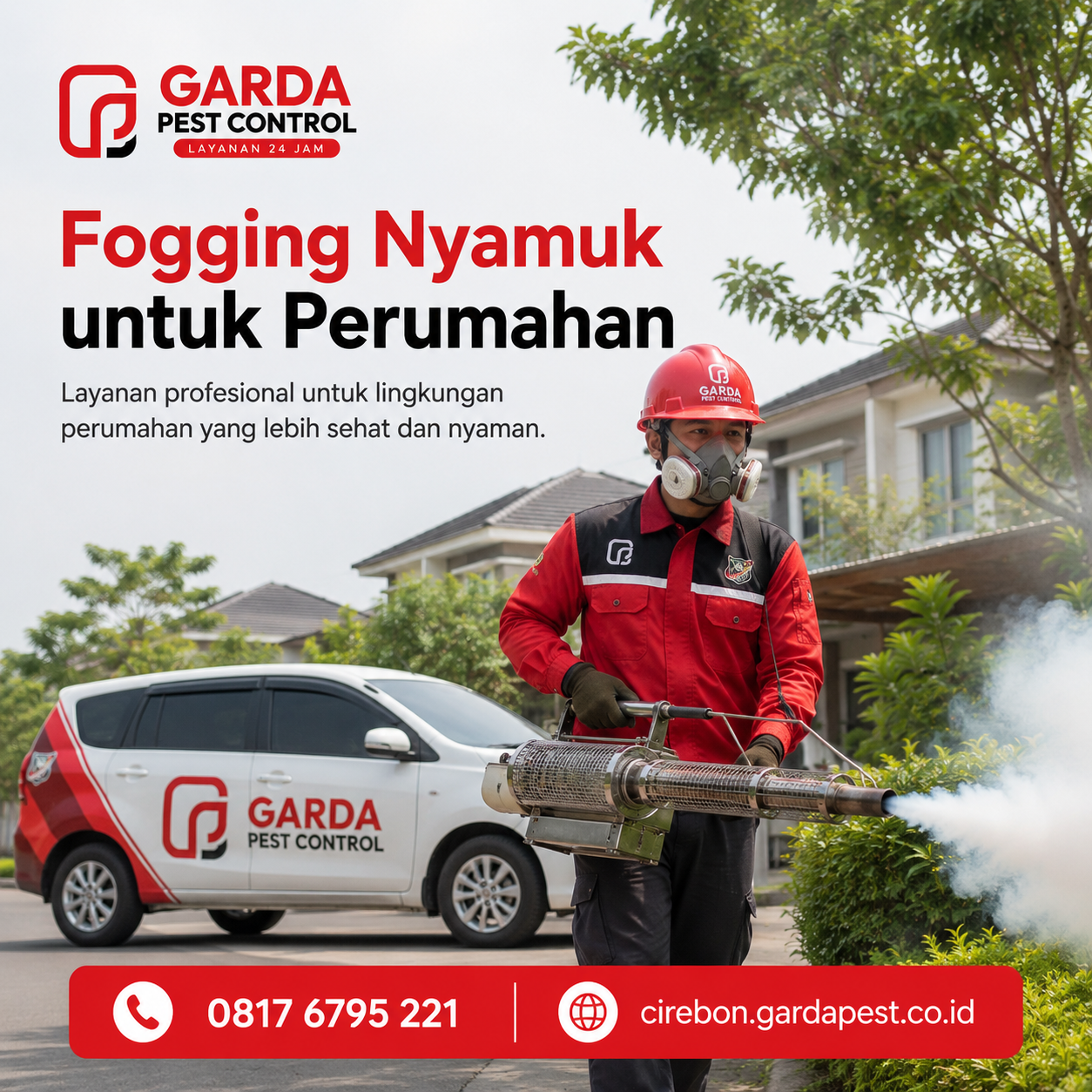 Jasa Basmi Nyamuk di Cirebon Fogging Massal Harga 30K/Rumah