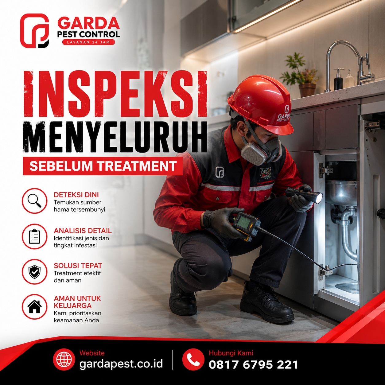 Jasa Pembasmi Kecoa di Cirebon dan Layanan Garda Pest Control