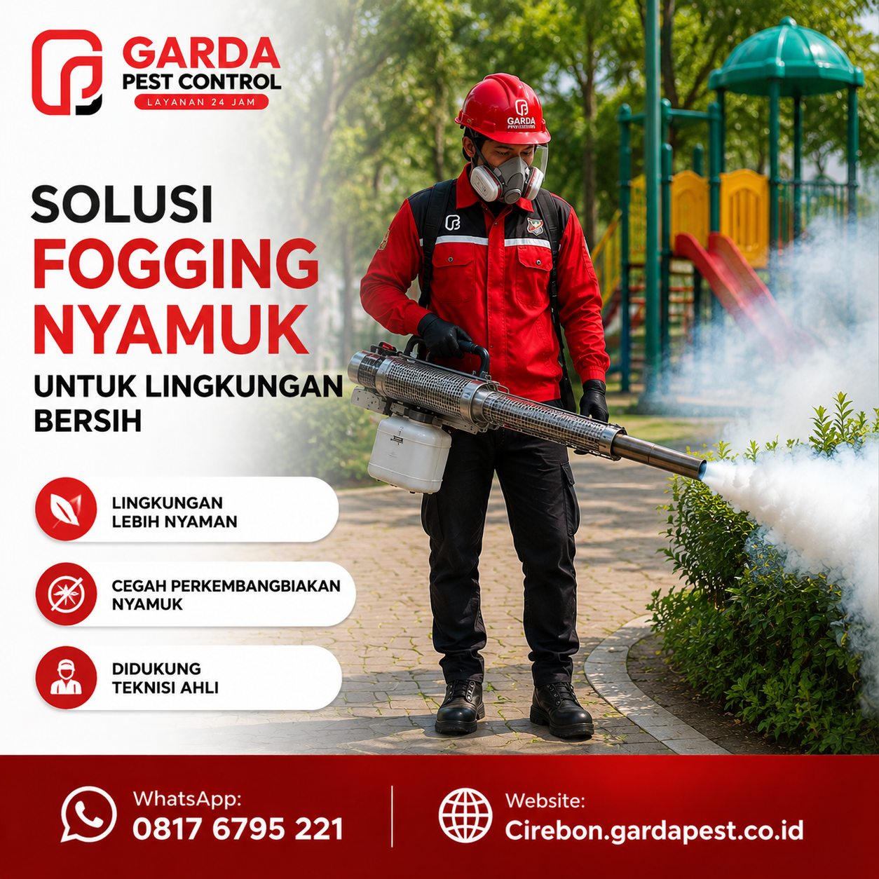 Jasa Fogging Nyamuk untuk Komplek Perumahan Cirebon Terpercaya