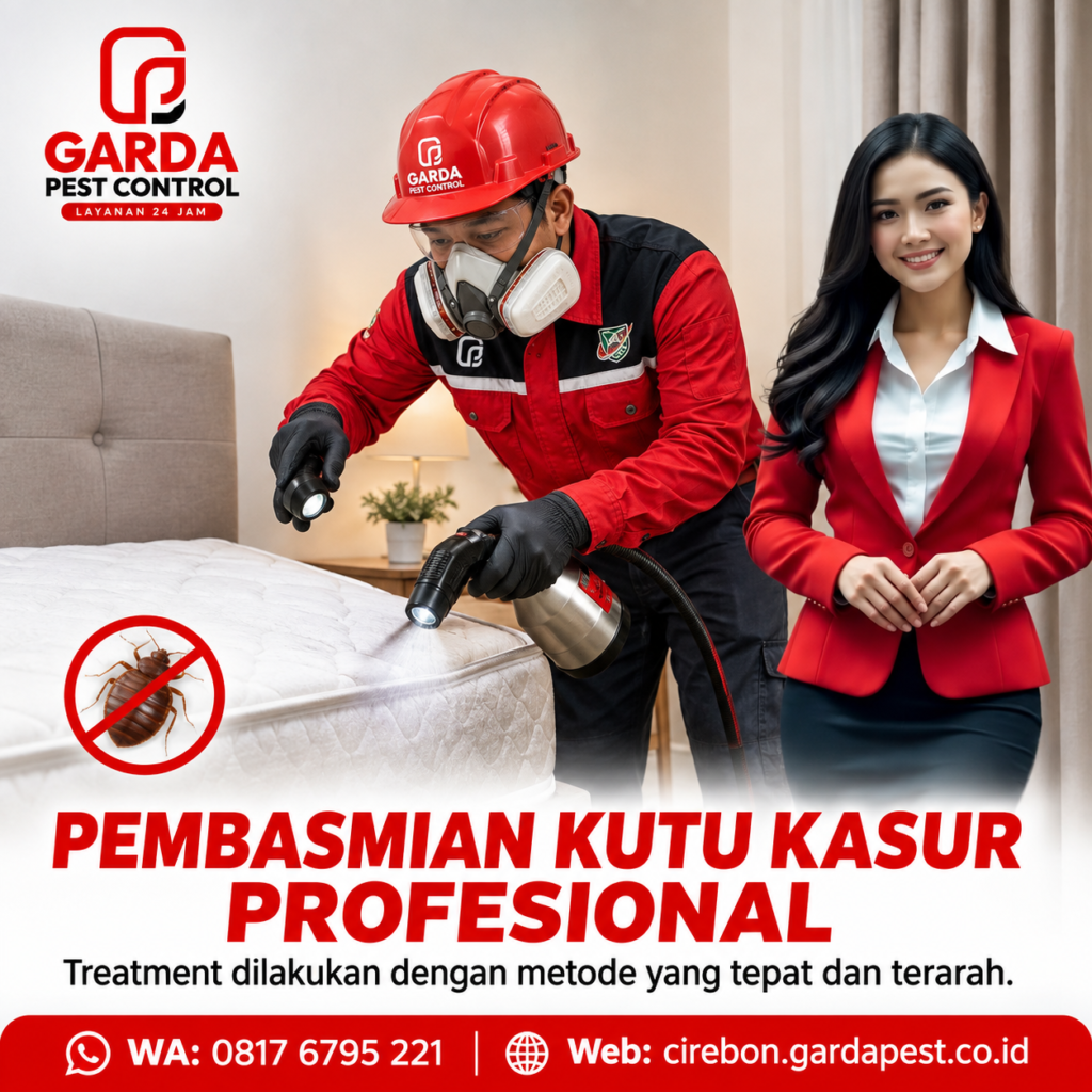 Jasa Basmi Kutu Kasur Cirebon Terdekat untuk Rumah dan Hotel